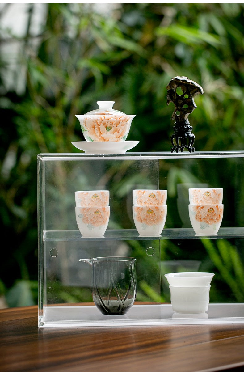 白皙-橙运亨通套组【玉秀杯】