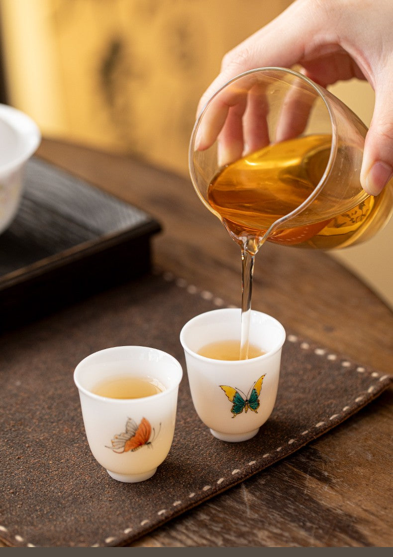 蝴蝶品茗杯A款